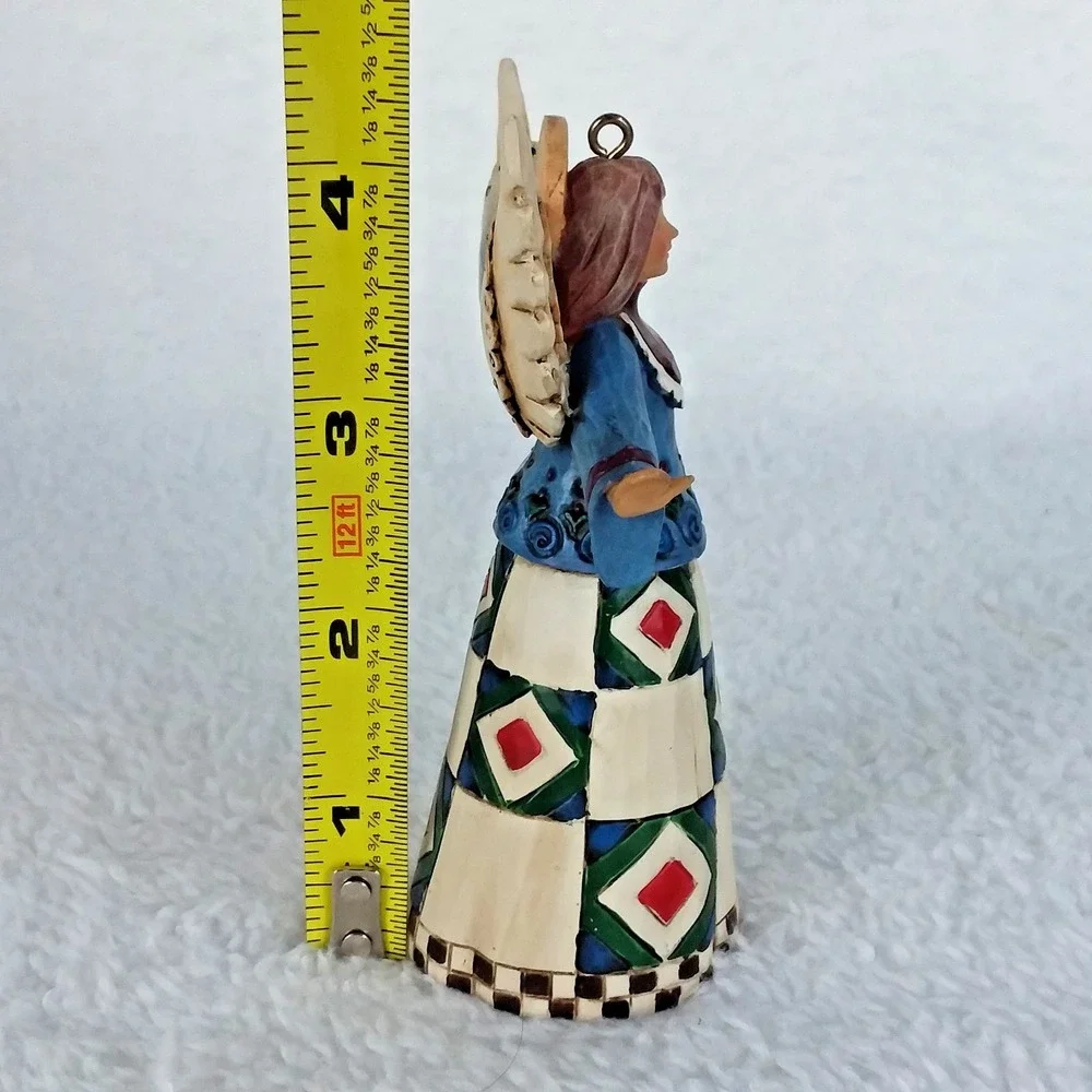 Jim Shore Standing‎ Flying Angel Hanging Ornament Vintage 2002 Heartwood Creek